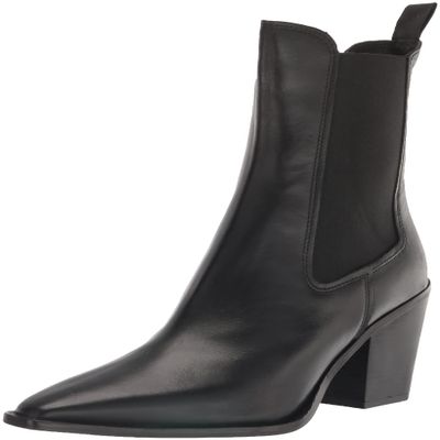 Chinese Laundry Women's Tevin Leather Boot, Black, 6 US M