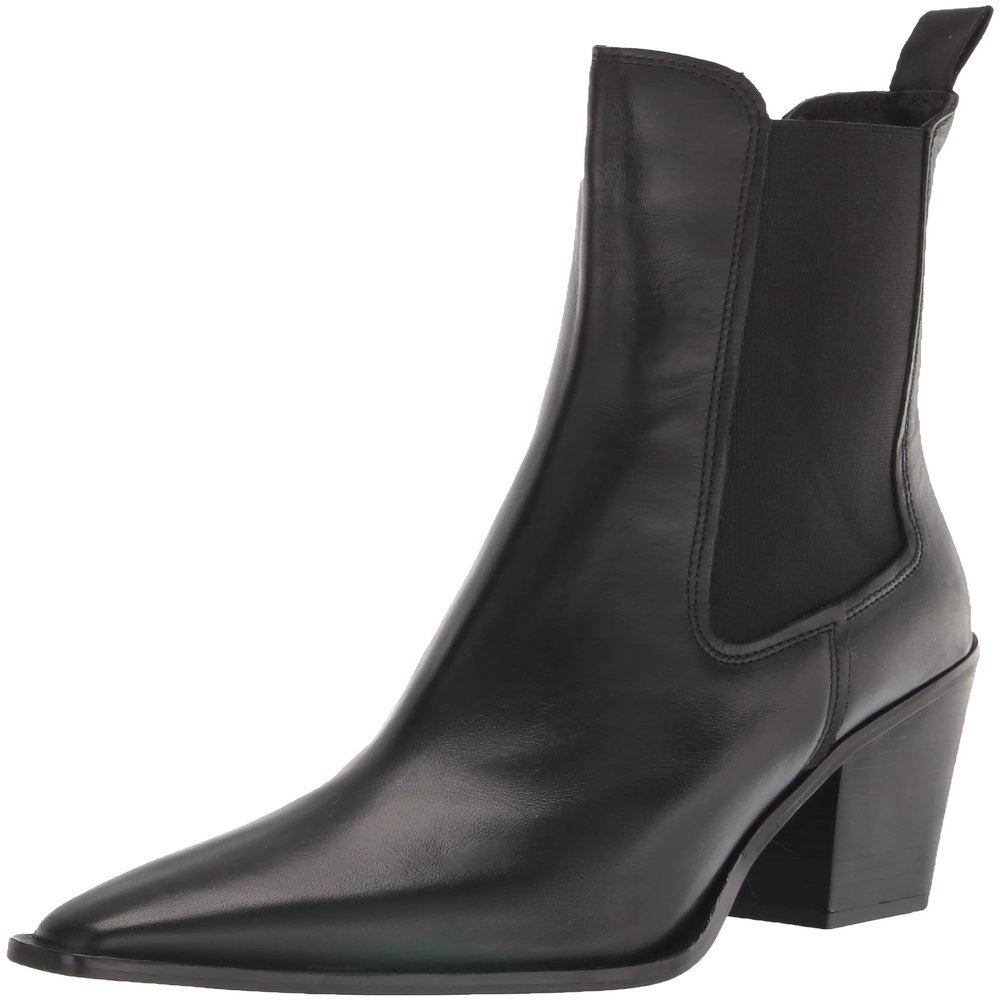 Chinese Laundry Women's Tevin Leather Boot, Black, 6 US M