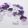 1000PCS Purple Lavender Silver Silk Rose Petal Violet Lilac Silver Artificial Flower Petal for Wedding Flower Girl Basket Aisle Runner Scatter Dinner Table Party Confetti Graduation Decoration view 4