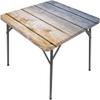 CESGFC Board Square Fitted Tablecloth, Elastic Edge, Suitable for Kitchen Party Picnic, Fit for 62"x62" Square Table view 2