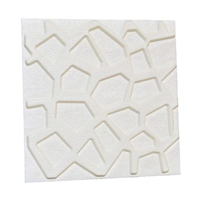 LKXHarleya 10PCS 3D Foam Wall Stickers Waterproof Decorative Wall Panels Living Room Bathroom Kids Bedroom TV Background Self Adhesive,White
