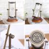 Sand Timer, Sand Timer Decor, 15 Minutes Metal Rotating Sand Glass Timer Clock Hourglass Table Ornament Home Decor Gift, Sand Timer Decor, Sand Timer, 15 Minutes Metal Rotahourglass Timer Sand Cere view 4