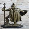 EUROPEAN BRONZE Greek Military Roman Warrior Soldier Bronze Statue in Marbel Base Art Decor Gift Handmade view 4