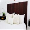 Barn Walls Red Dragon Skin Headboard, Colorwash Solid Wood Headboard, Leans and Sticks on Wall, Smooth Finish, Anti-Shake, Rattle Free, Full Size view 4