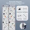 YZJJ Insulated Door Curtain,Thermal Magnetic Self Sealing Reinforced Door Screen,Winter Stop Draft Keep Cold Out Door Cover Partition Drape Blackout Barrier for Kitchen, Bedroom, Air Conditioner Room view 4