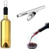 2Pack Wine Chiller Ice Red Wine Bottle Stainless Steel Cooler Chiller Stick Container Freezer 3 in 1 with Aerator and Pourer Wine Accessory view 4