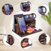 Wood Phone Docking Station - Gifts for Men Desk or Nightstand Organizer - Birthday Gifts for Husband, Fathers Day for Dad - Anniversary Idea from Wife - Key Holder, Stand Wallet, Watch & Essentials view 4