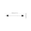 1set Extendable Shower Curtain Rod Hooks Strong Bearing Capacity No Drilling for Bathrooms and Closets Flexible Design for Easy Installation view 3