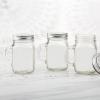 36PCS 12 oz. Large Glass Jars with Lids and Handles, Kate Aspen Mason Jars Mugs, Wide Mouth Drinking Glass and DIY Favor Decor for Wedding, Bridal Shower, Baby Shower Party view 3
