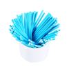 100 Pcs Colorful Sticks Cake Pop Sticks for Candy Sweet Chocolate 10cm DIY Making(Blue),Cake Pop Sticks and Wrappers Kit, Cake Pop Sticks and Wrappers Kit, 100 Pcs Colorfulcake pop stic view 1