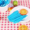 100 Pcs Colorful Sticks Cake Pop Sticks for Candy Sweet Chocolate 10cm DIY Making(Blue),Cake Pop Sticks and Wrappers Kit, Cake Pop Sticks and Wrappers Kit, 100 Pcs Colorfulcake pop stic view 3