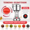 LEJIEYIN Electric herb Grinder 550g High Speed Electric Stainless Steel Spice Flour Mill Herb Grinder Powder Machine for Dry Food Grin view 2