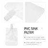 Housoutil 30pcs Plastic Pouch, 100ml Drinks Flasks Disposable Fillable Drink Pouches Take Out Beverage Juice Bags for Travel Outdoor view 4