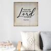 Alioyoit Retro Rustic Style Wood Sign with Bible Verse Taste and See That the Lord is Good Wall Decorate Wooden Plaque for Living Room Dinning Room Kitchen Farmhouse Home Decor 16x16inch view 4
