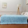 Gruytoie Chenille Chunky Knit Throw Blanket, Handmade Warm Soft Cozy Thick Yarn Knitted Crochet Blanket, for Bed Sofa Couch Home Decor Gift view 1