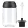250ml Sealed Glass Storage Jar Originality Honey Can with Spoon and Lid Compatible with Home Kitchen Use , Honey Glass Storage Jar , Honey Glass Storage Jar , 250ml Sealed Glass StorageHoney Can Honey view 3