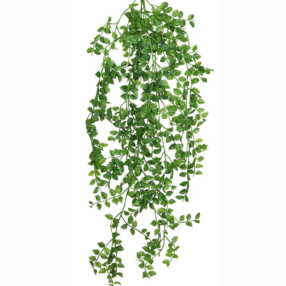 QIAOH Eucalyptus Garland 15 Pack, Spring Artificial Greenery Garland,Fake Vines Hanging Plants Faux Wedding Backdrop Arch Wall Greenery Decor for Home Wedding Party Mantle Table Decor