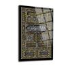 DEKADRON Kaaba Door Wall Decor, Glass Wall Art, Islamic Home Decor, Home Office Living Room Decoration, Islamic Wall Art, Housewarming Gift, islamic Wall Decor (17.7W x 25.6H  45x65cm) view 2