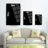 Alif 3 Wall Decor, Glass Wall Art, Islamic Home Decor, Home Office Living Room Decoration, Islamic Wall Art, Housewarming Gift, islamic Wall Decor (11.8W x 17.7H- 30x45cm) view 4