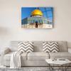DEKADRON Masjid Al Aqsa Wall Decor, Glass Wall Art, Islamic Home Decor, Home Office Living Room Decoration, Islamic Wall Art, Housewarming Gift, islamic Wall Decor (17.7W x 25.6H  45x65cm) view 3