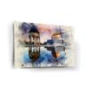 DEKADRON Masjid Al Aqsa 2 Wall Decor, Glass Wall Art, Islamic Home Decor, Home Office Living Room Decoration, Islamic Wall Art, Housewarming Gift, islamic Wall Decor (17.7W x 25.6H  45x65cm) view 3