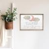 MRC Wood Products I Love You In The Morning And In The Afternoon Nursery Wall Sign Decor Kid's Room With Frame 20x30 view 4