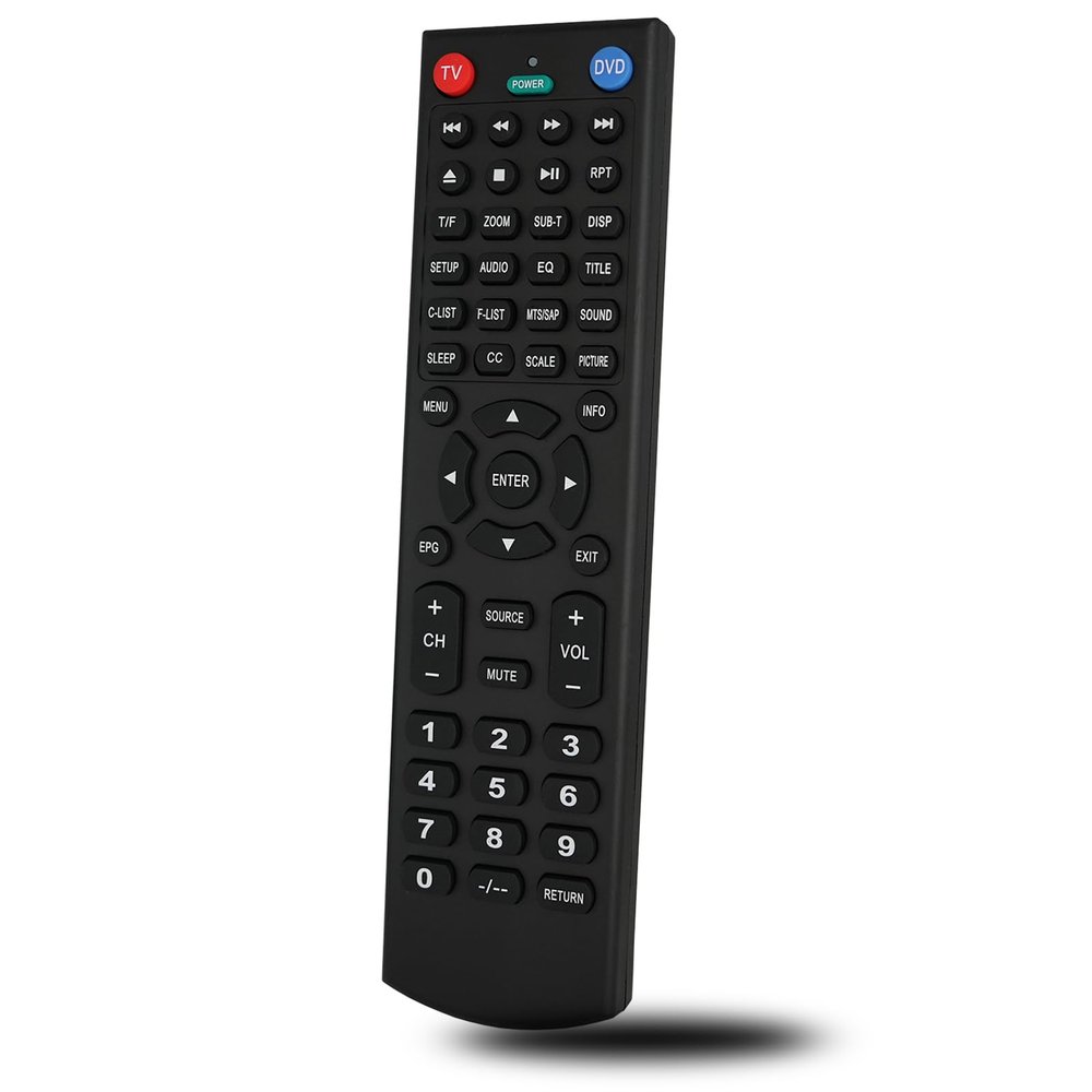 Replacement Remote Control Compatible for Jensen TV JE1914 JE2412 JE4614 JE1914DVDC JE1913AC2 JE3213AC JE3214 PSVCJE1912LED