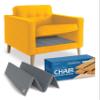 Heavy Duty Chair Cushion Support for Sagging Cushions (17x22) Reinforced Plywood Chair Seat Support for Sagging Seat, Under Foam Firming Boards for Recliner and Armchair Saver Stiffener Reinforcement view 1