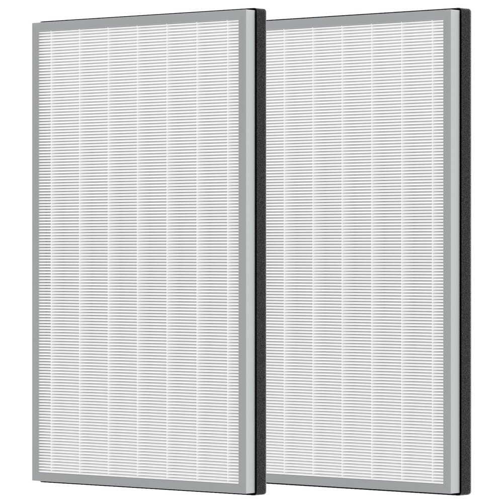 FCFMY 2 Pack Upgraded 3-in-1 Carbon HEPA HE601 Replacement Filter for Shark Air Cleaner Purifier 6 (HE601 & HE602) Part # HE6FKPET