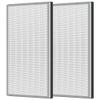 FCFMY 2 Pack Upgraded 3-in-1 Carbon HEPA HE601 Replacement Filter for Shark Air Cleaner Purifier 6 (HE601 & HE602) Part # HE6FKPET view 1