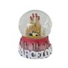 HomeLoft Basics I Love Barcelona Snow Globe Sagrada Familia. 90mm Red Plastic Modern Snow Globe view 1