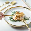 24 Piece Matte Rose Gold Silverware Set for 6 Unique Flatware Cutlery Set Modern Stainless Steel Dinnerware Tableware Sets for Kitchen Family Gatherings & Daily Use Dishwasher Safe view 4