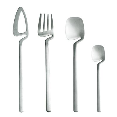32 Piece Silverware Set for 8 Unique Flatware Cutlery Set Modern Stainless Steel Dinnerware Tableware Sets for Kitchen Family Gatherings & Daily Use Dishwasher Safe