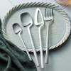 32 Piece Silverware Set for 8 Unique Flatware Cutlery Set Modern Stainless Steel Dinnerware Tableware Sets for Kitchen Family Gatherings & Daily Use Dishwasher Safe view 2