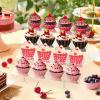 Acrylic Display Riser Stand Shelf Clear 4 Tier Cupcake Stand Perfume Display Holder Figures Desktop Decoration and Organizer Showcase Toys Retail Display Rack Candy Dessert Buffet 4 Step Collection (1 PACK) view 4