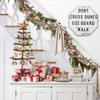 6 FEET Christmas Ball Garland Ornaments Shatterproof Xmas Hanging Balls Decorations for Home Indoor Outdoor Mantel Holiday Party Wedding Tree - Gold & Pink view 4
