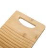 Bamboo Washboard Anti-slip Laundry Cleaning Board Manual Clothes Washing Tool,Washboard for Laundry, 19.7in Length Washboard for women School Home, Washboard for Laundry, Bamboo Washboard Anti-s view 4