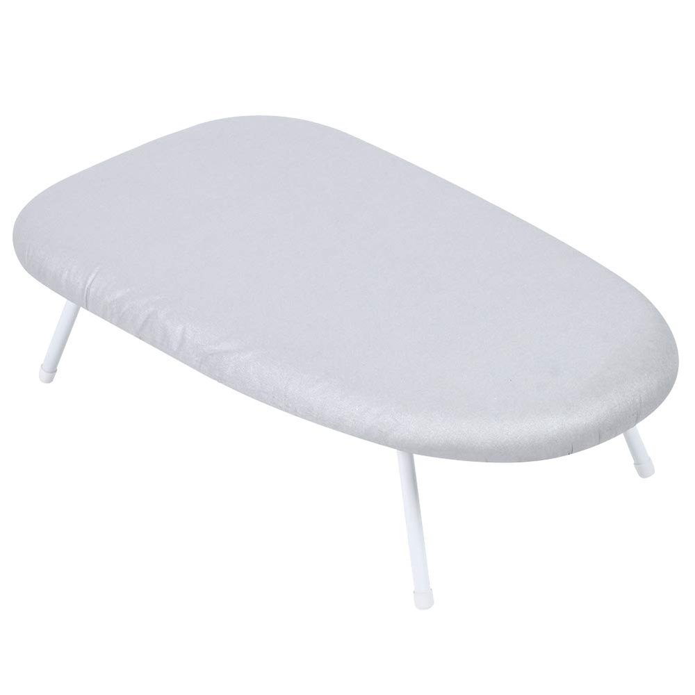 Folding Steel Tube Mini Household Ironing Board(23.6 x 13.8 x 7.9 in),Tabletop Ironing Board,Desktop Ironing Table for Home Use, Tabletop Ironing Board,Folding Steel Tube Mini Houironing board ir