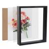 11x14 Shadow Box Frame,Large Memory Display Case Box, 8x8 Shadow Box Picture Frame 3D, Black,1 Pack view 3