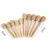 30Pcs Personalized Wooden Honey Mixing Stirrer Honey Dipper Sticks Honey Spoon Custom Text Wedding Party Gifts Baby Shower & Dessert Utensils Wooden Spoons ,10cm view 3