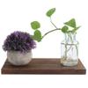 Tiiyee Floating Shelves, Brown Creative Living Room One Word Partition Simple Bedroom Wall Hanging Farmhouse Decorative Shelf TV Background Wall Bookshelf Living Room Photo Frames Display(30*14*2cm) view 4
