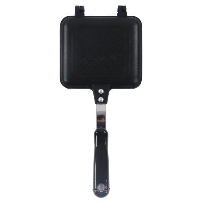 Aqur2020 Sandwich Pan,Breakfast Pans to Avoid Sticking Panini Making Pan Pattern Grid Suitable for Sandwich Making