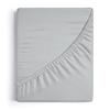 100% Egyptian Cotton, 6 - Piece Sheet Set, Pure Sateen Weave & 400 Thread Count Hotel-Collection Bedding Sheets with Fitted Sheet 15-16 Inches Deep Pocket-Light Grey Solid,Full-XXL Size. view 4