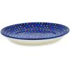 Polmedia Polish Pottery Dinner Plate UNIKAT - Colorful Star Show Pattern Handmade in Boleslawiec Poland by Ceramika Artystyczna + Certificate of Authenticity view 2