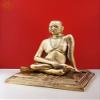 Exotic India 13" Brass Shri Swami Samarth - Brass view 3