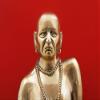 Exotic India 13" Brass Shri Swami Samarth - Brass view 4