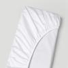 100% Egyptian Cotton, 6 - Piece Sheet Set, Pure Sateen Weave & 400 Thread Count Hotel-Collection Bedding Sheets with Fitted Sheet 15-16 Inches Deep Pocket-White Solid,King Size. view 4