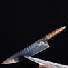 Chef Knife,Kitchen Knife, 9.3 inch Longquan Fish Knife Long Streamlined Chef Boning Meat Cleaver Hand Forged Rosewood Handle Kitchen Cooking Knife view 3