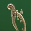 Exotic India 8" Brass Parrot Oil Diya - Brass view 4