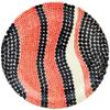 Polmedia Polish Pottery Dinner Plate - Red Reef Pattern Handmade in Boleslawiec Poland + Certificate of Authenticity view 1